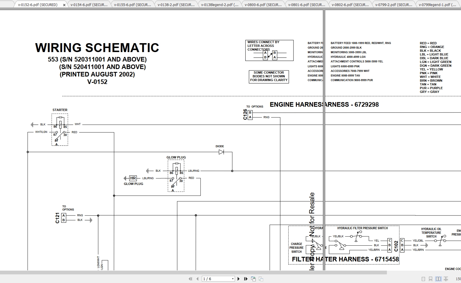 Bobcat Loader Hydraulic Electrical Schematic