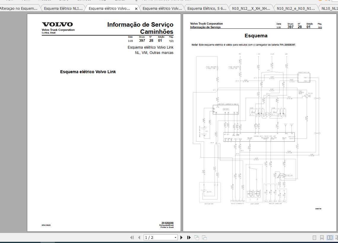 Volvo Truck Service Manual Wiring Diagram