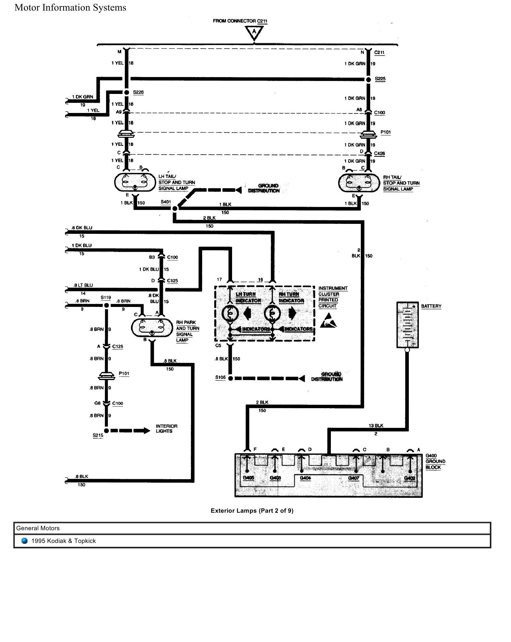 Gm Kodiak Topkick Truck Wiring Diagrams Pdf