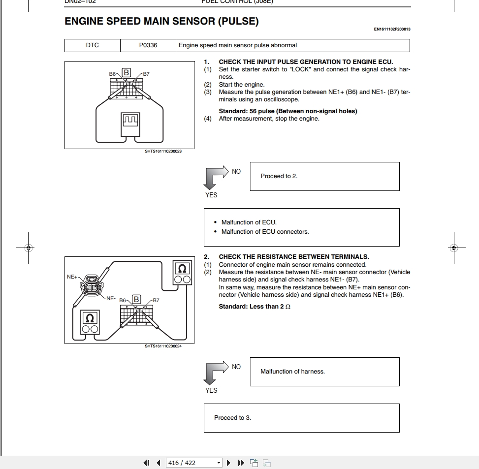 HINO Truck Engine All Series 145, 165, 185, 238, 268, 338 Workshop Manuals 2005_EN - Homepage