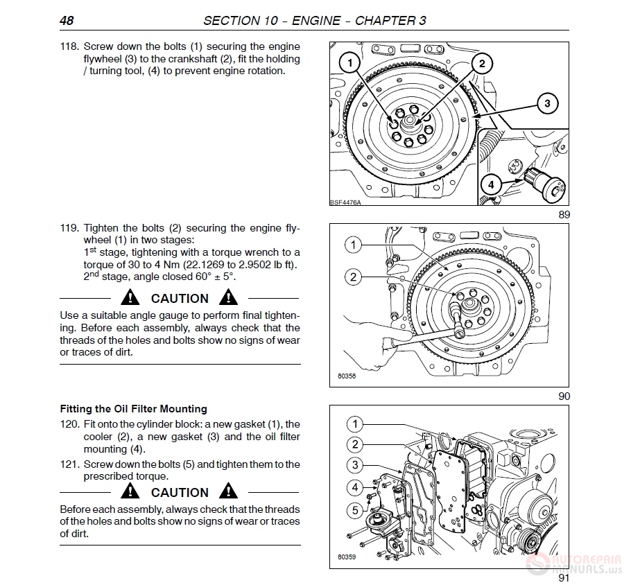 New Holland TS100A T6070 87693272 Repair Manual