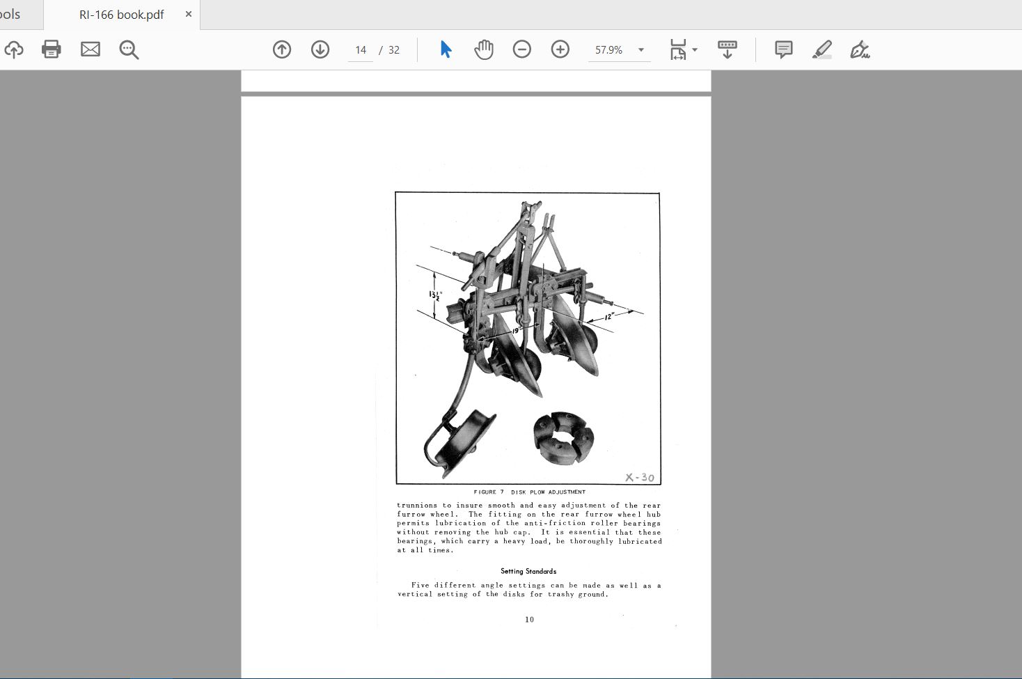 Case IH Tractor Rear Mounted Implements VAC and VC Operator's Manual_RI166