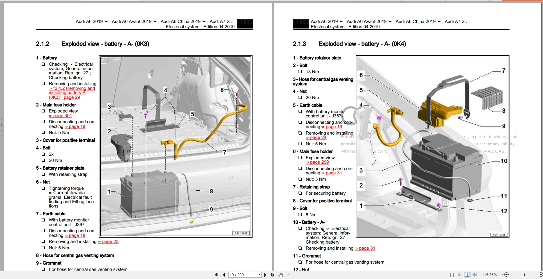 Audi A6 new 2019 Full Workshop Manual - Homepage - The Biggest Store