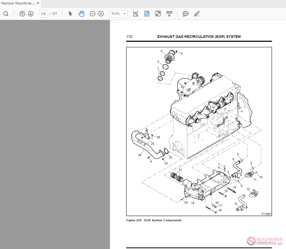 Navistar Maxxforce DT910 EPA10 Engine Service Manual