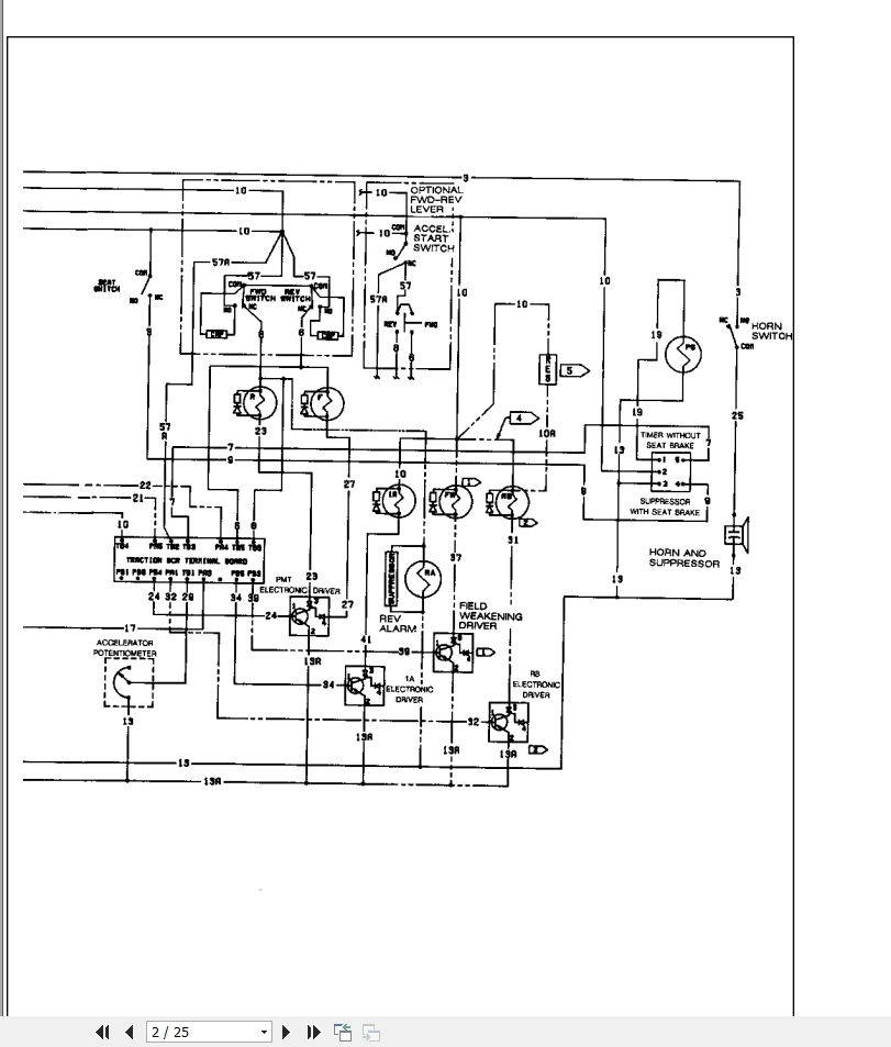 Hyster Forklift Class 1 Electric Motor Rider Trucks B168 (J2_3XL