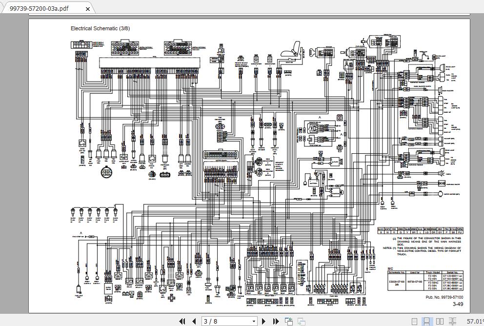Mitsubishi Forklift FD50CN Service Manual - Homepage - The Biggest