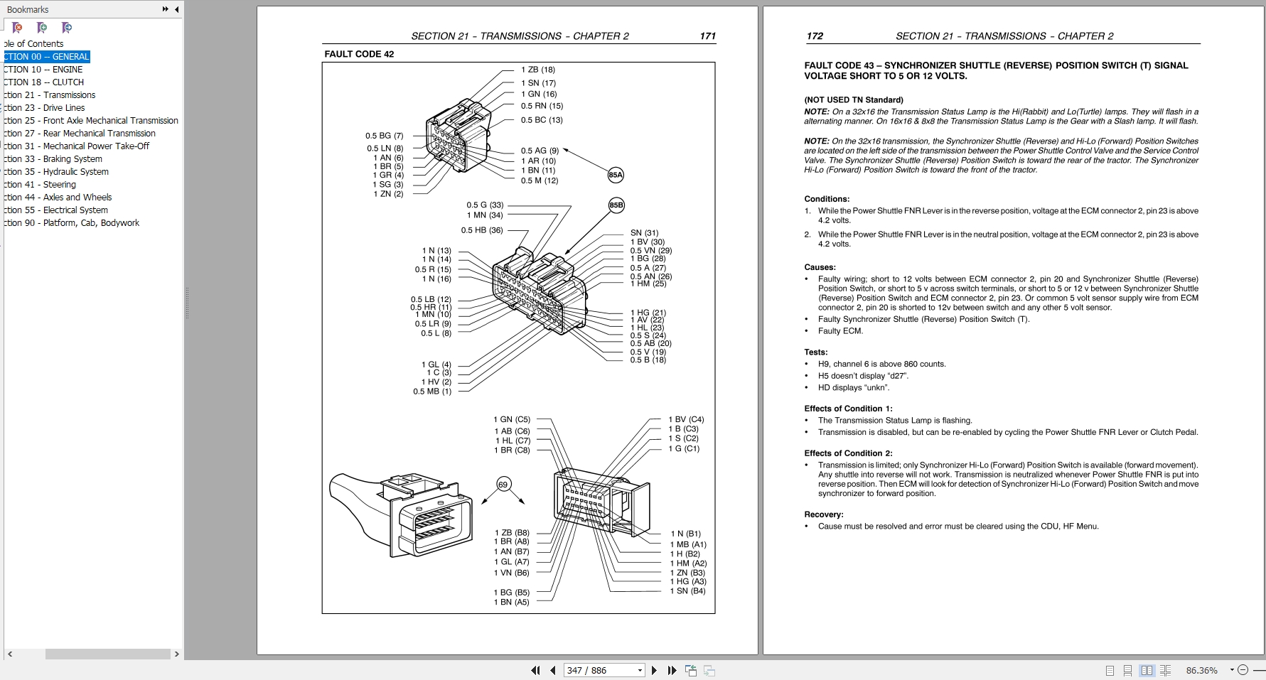 New Holland Tractor TN55, TN65, TN70, TN75 Repair Manual_87034092