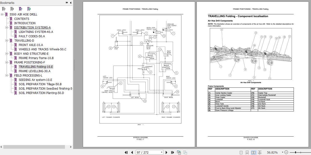 Flexicoil 5500 Air Hoe Drill Repair Manual_87478703