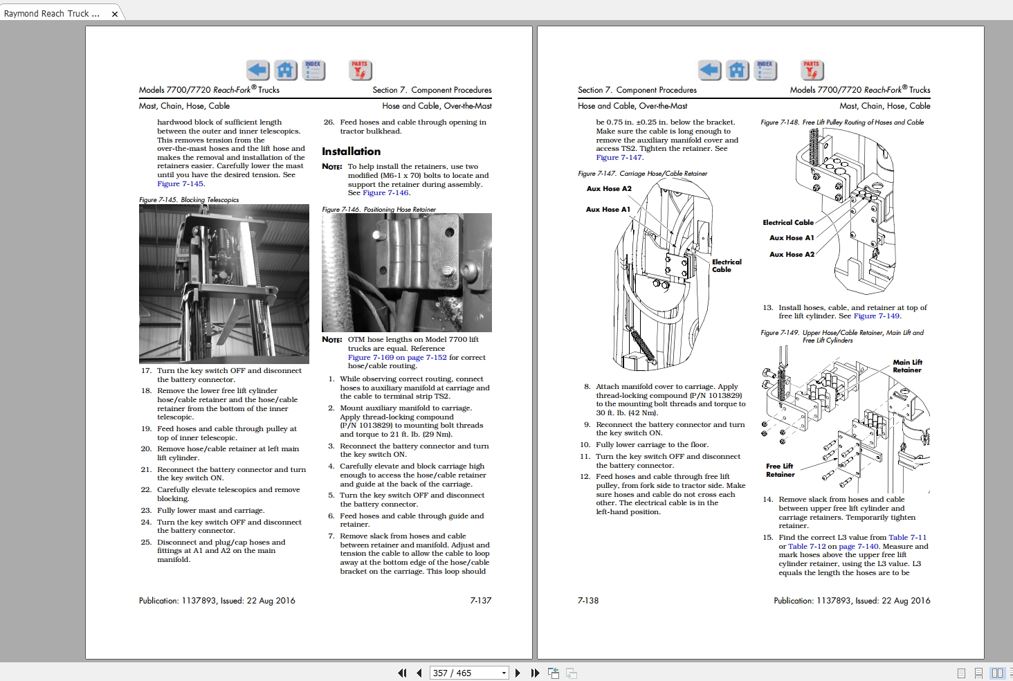 raymond forklift truck parts manuals raymond forklift truck parts manuals