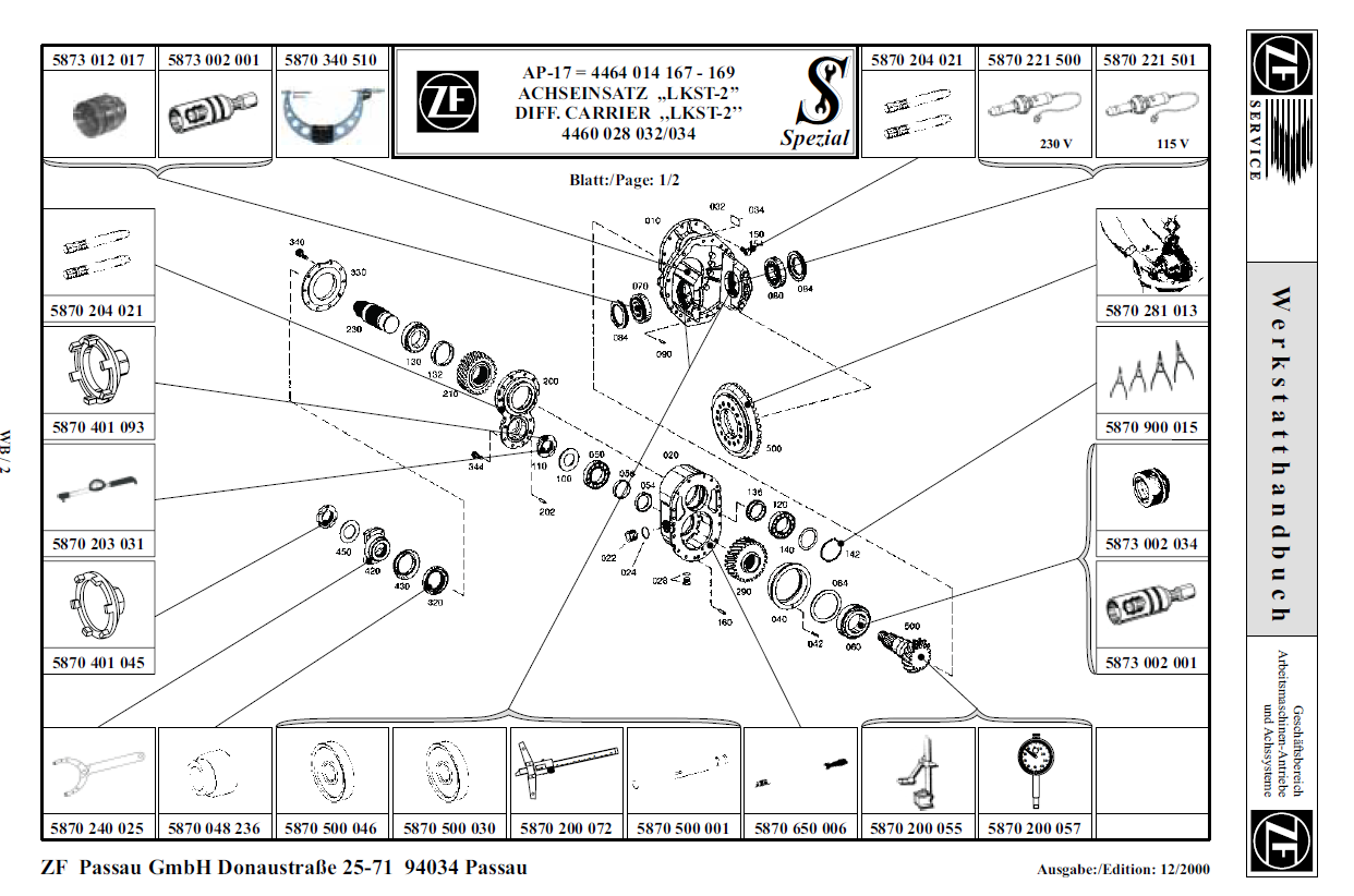 ZF Transmissions All Models Full Set Manuals 2020 DVD