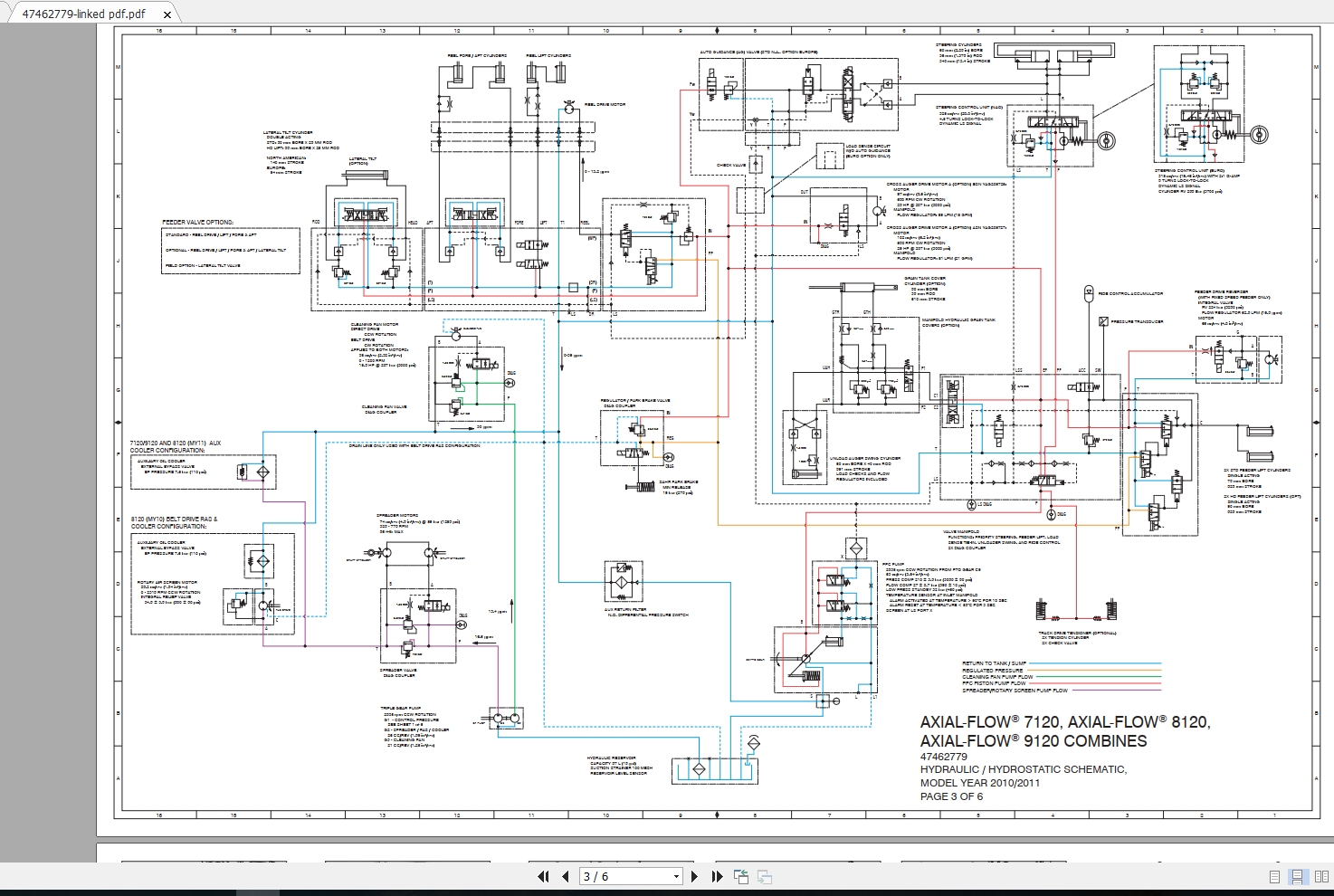 Case 95xt Hydraulic Schematic
