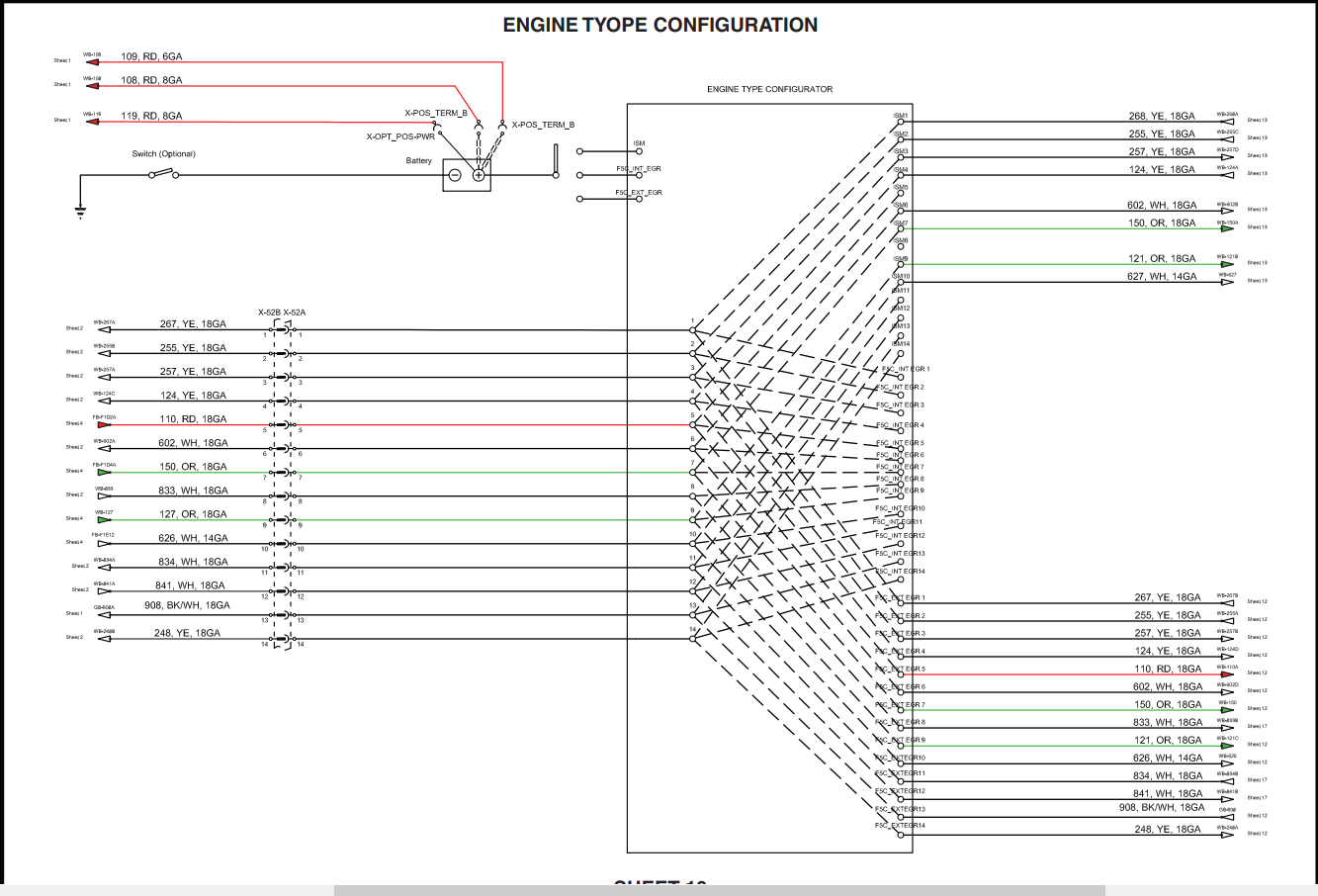 Case Alpha Series Skid Steer Loader SR175 SV185 Electric Schematic
