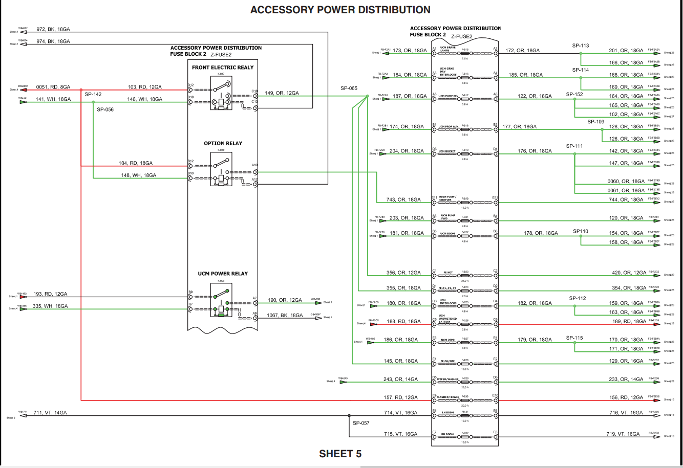 Case Alpha Series Skid Steer Loader SR175 SV185 Electric Schematic