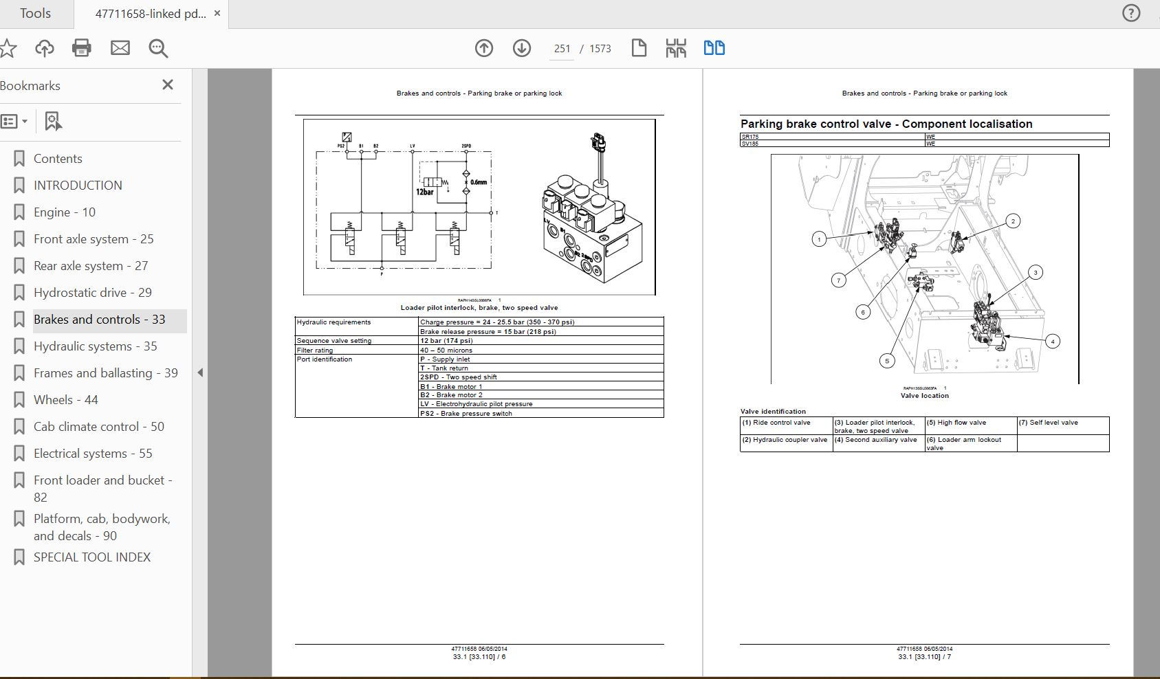 Case IH Tractor SR175 SV185 Tier 4B final Alpha Series Skid Steer