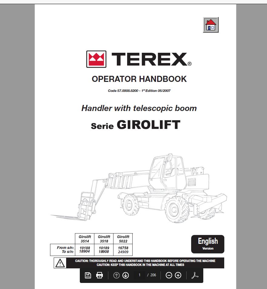 Genie Lift Operators Manuals Parts Manuals & Service Manuals [06.2020] DVD