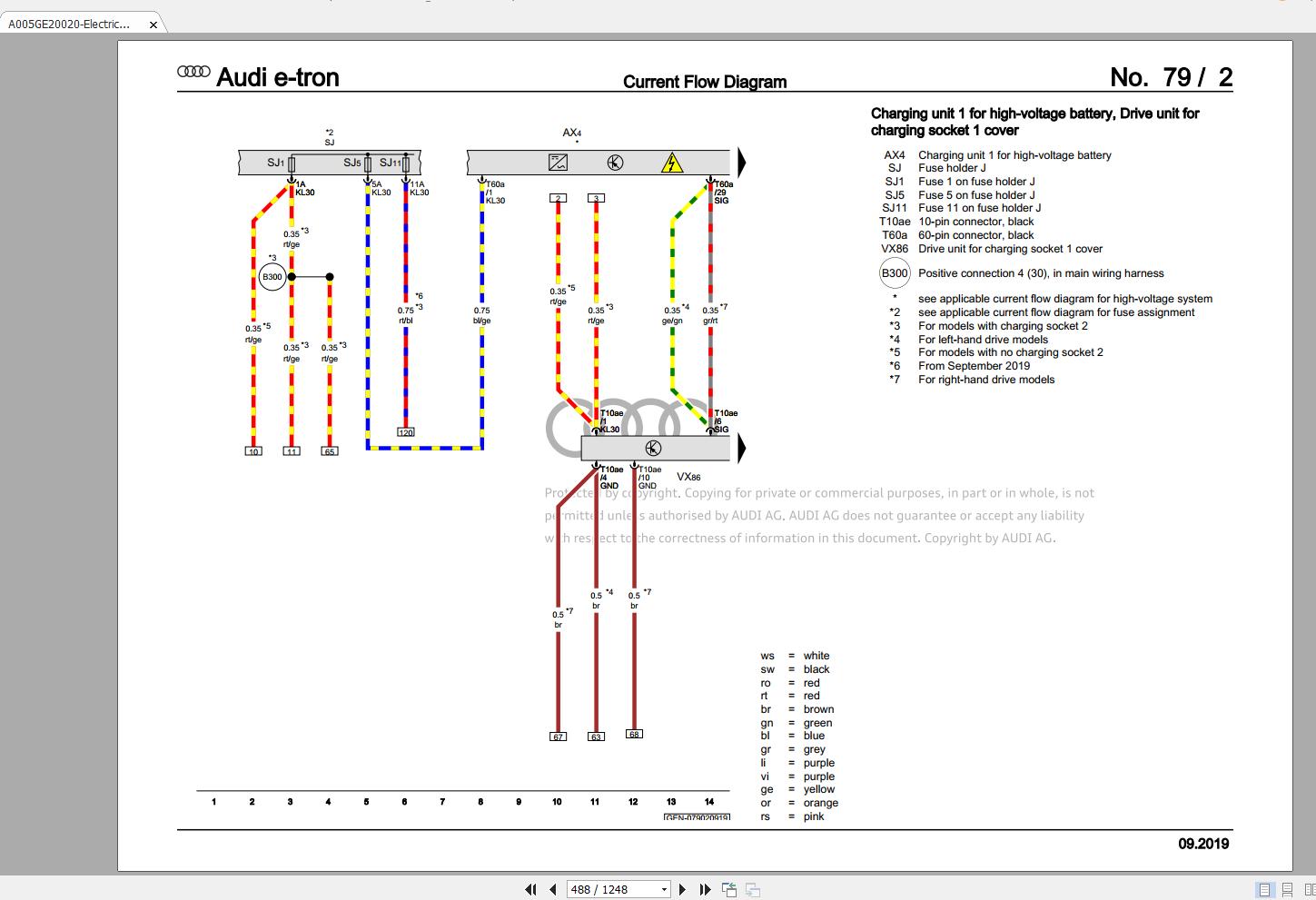 [DIAGRAM] Audi A6 Wiring Electrical System Diagrams Workshop Manual