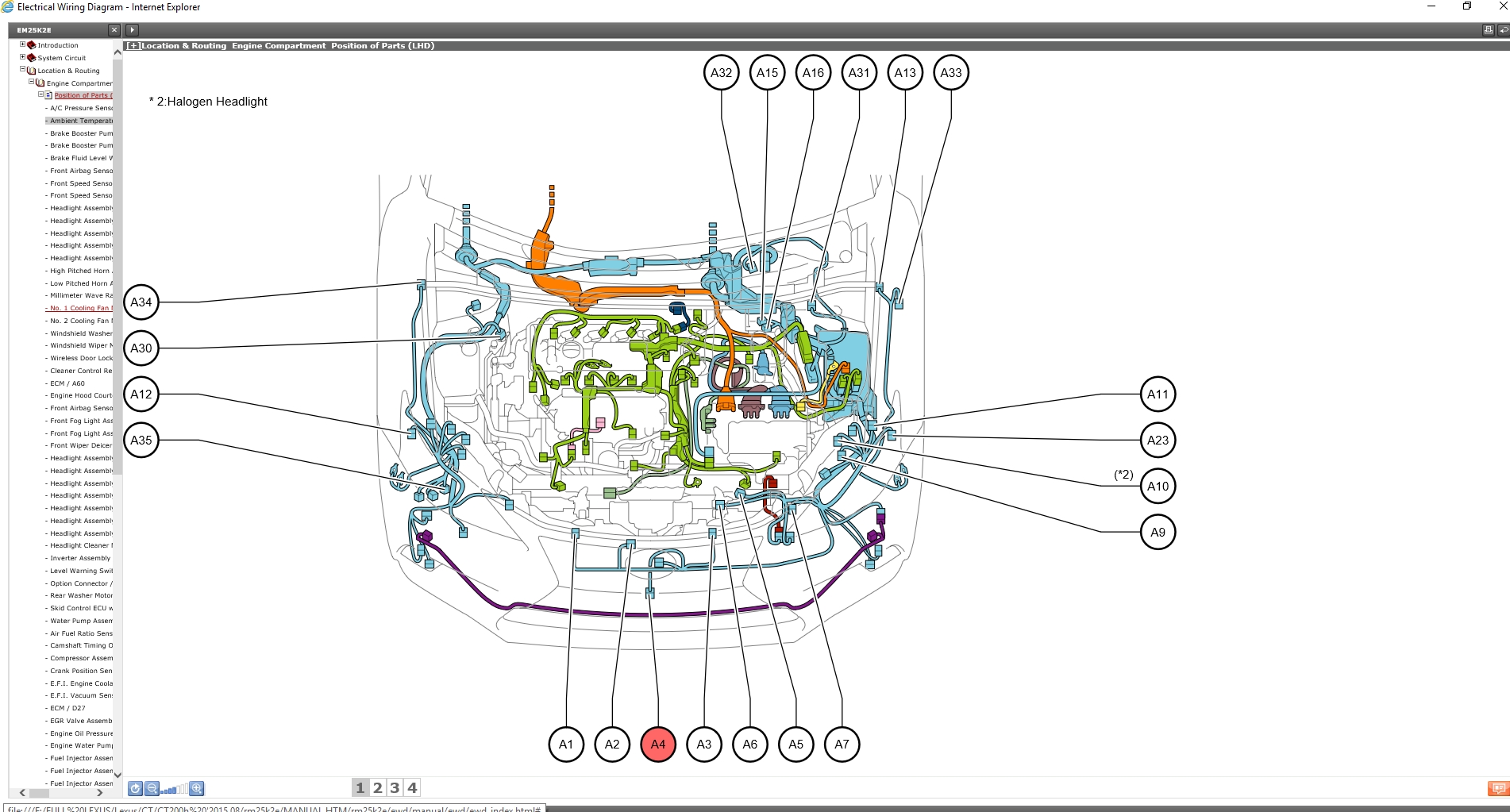 Lexus CT200H [2015.08] Service Manual