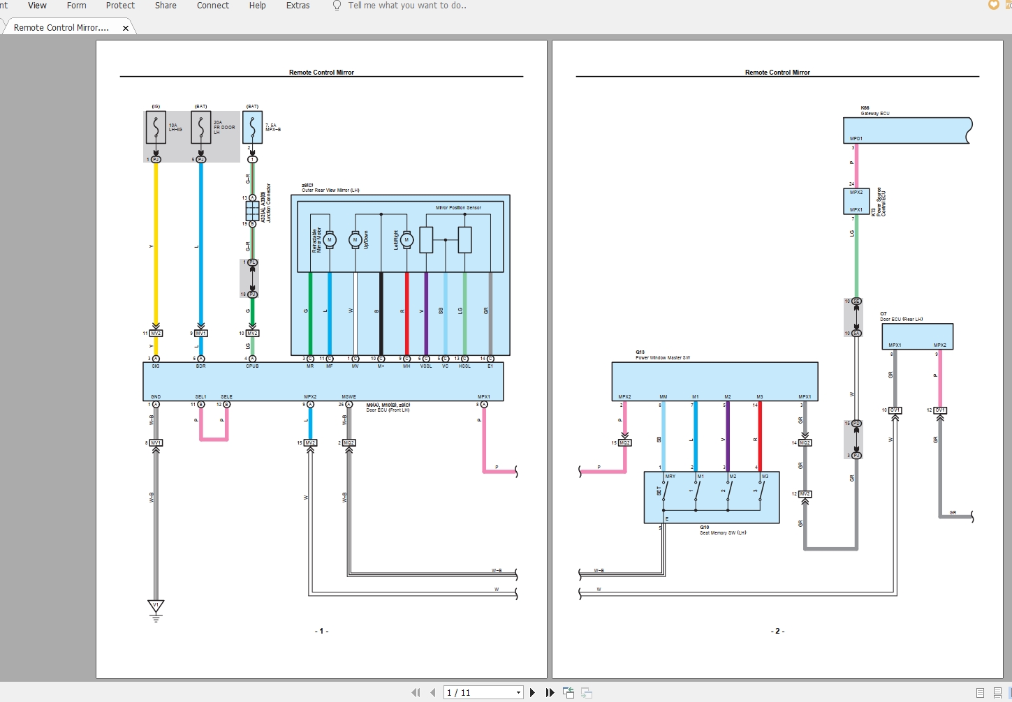Lexus GS450h [2010] Electrical Wiring Diagram - Homepage - The Biggest