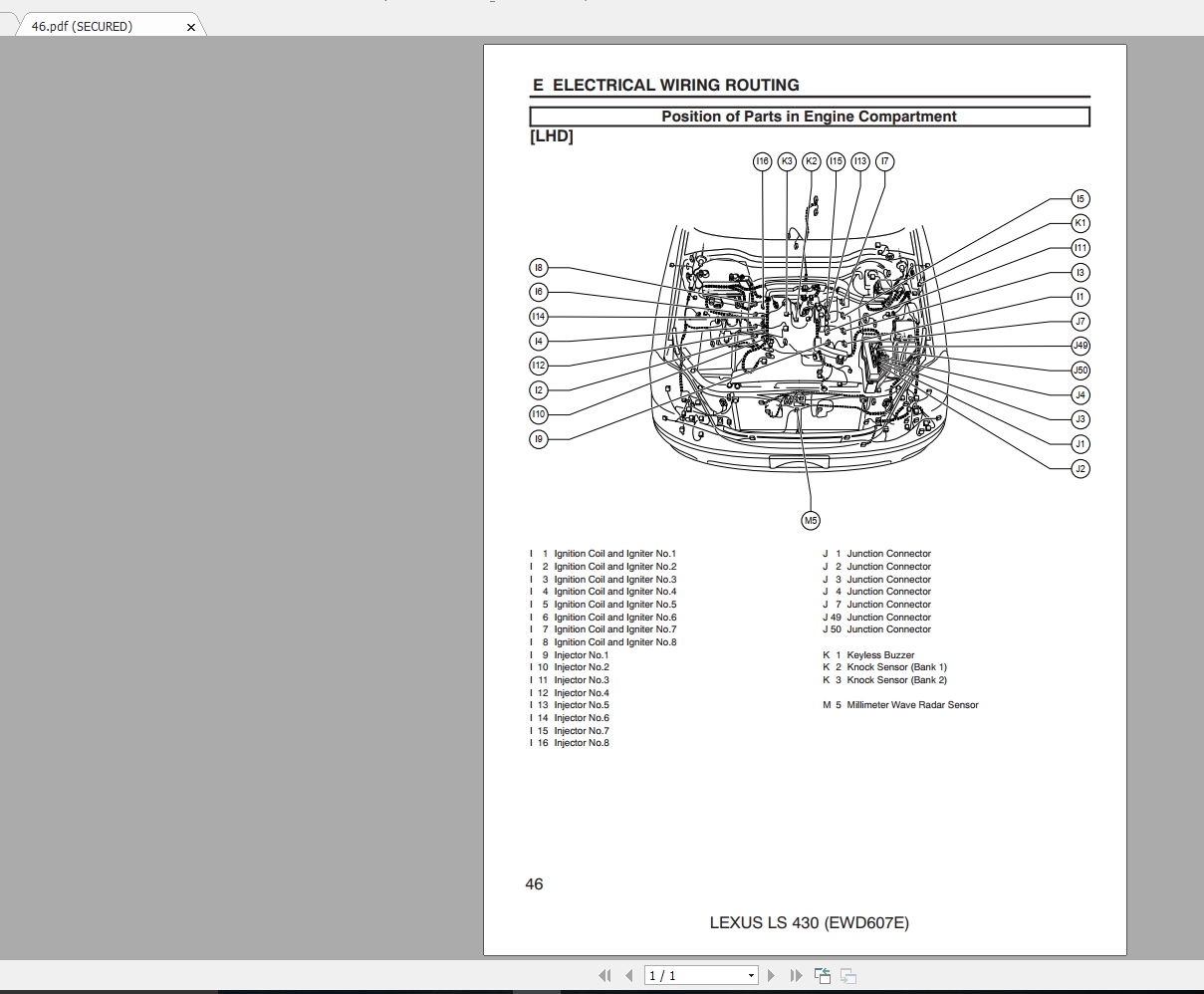 Lexus LS430 [20042006] Service Manual