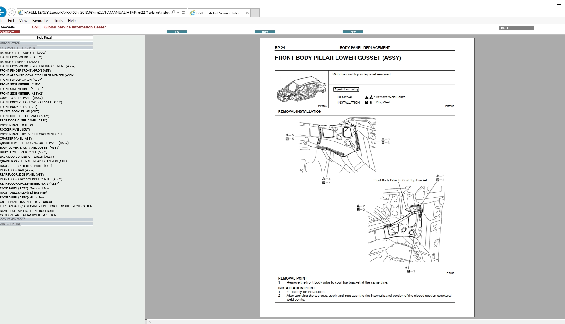 Lexus RX450H [2013.08] Workshop Service Manual - Homepage - The Biggest