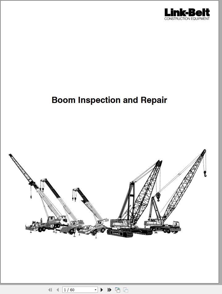 LinkBelt LS2650 EX Excavator Electrical Schematic
