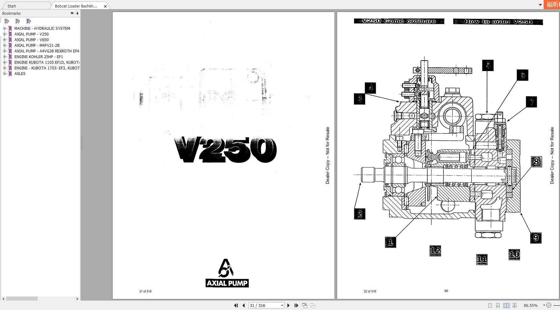 Bobcat EarthForce Loader Bachkhoe Service Manual_6902466 - Homepage