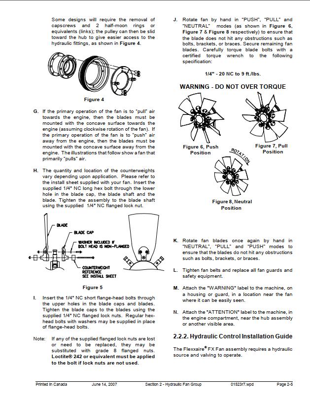 Tigercat Flexxaire Fan FX2000 Parts Manual_01523