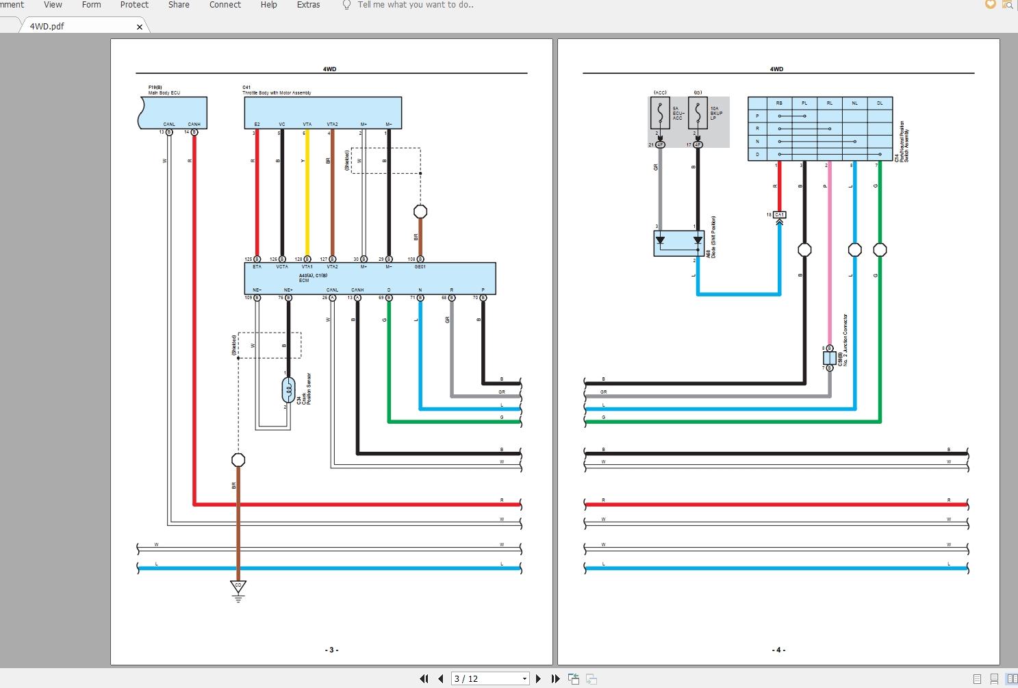 Toyota Highlander 2014 Electrical Wiring Diagram - Homepage - The