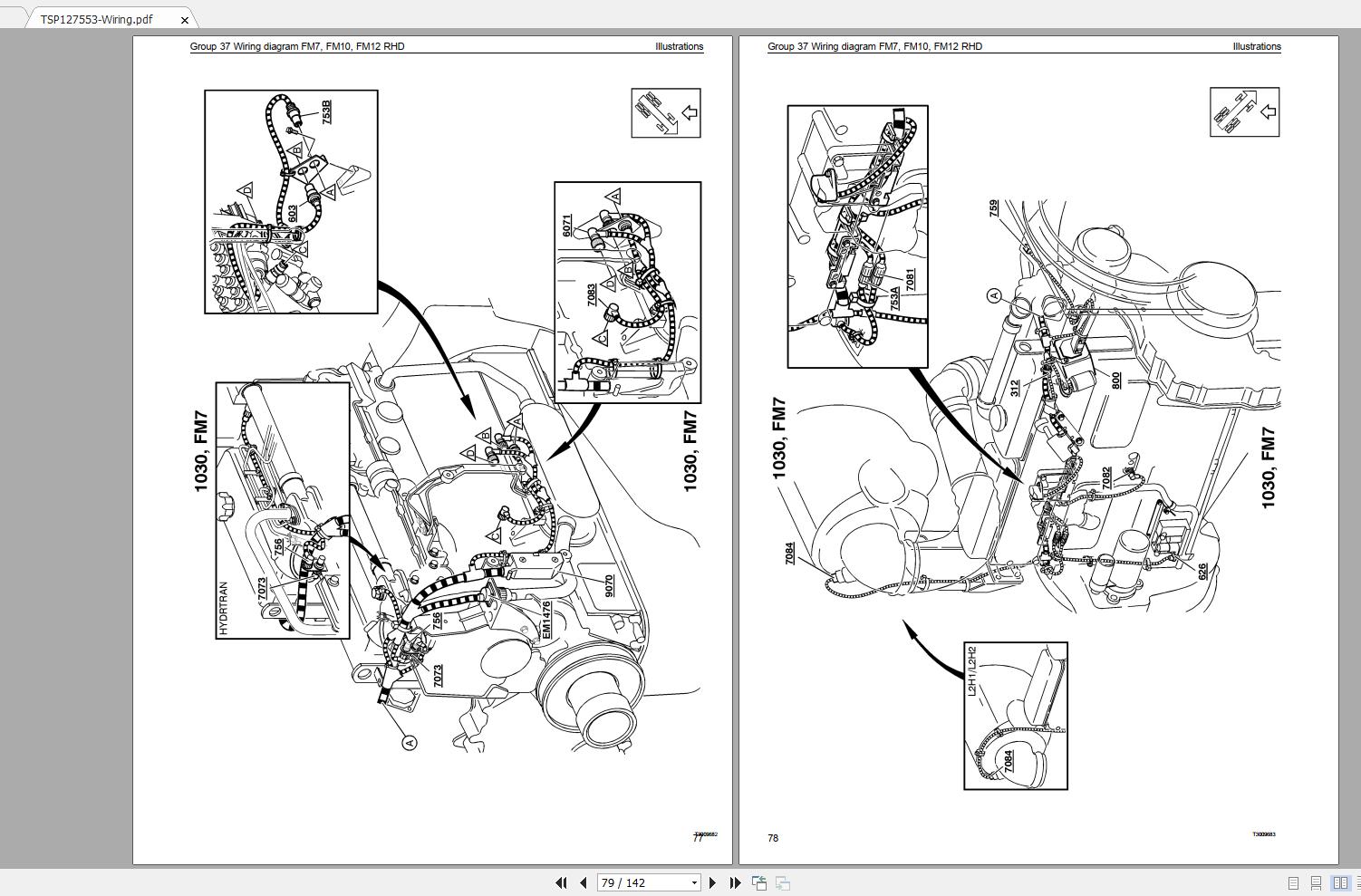 Volvo Fm7 Trucks Service Manual Buses U0026 Wiring Diagrams