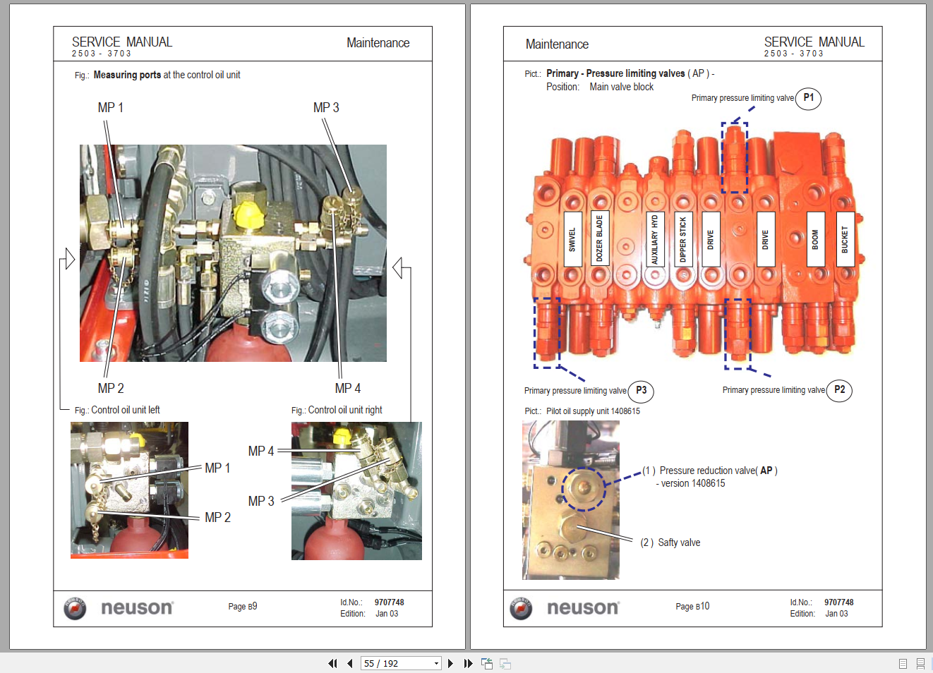 Wacker Neuson Compact Excavator 2503 3503 3003 3703 Service Manual_1000081433