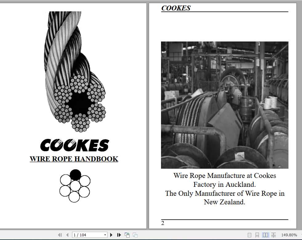 Cookes Wire Rope Handbook