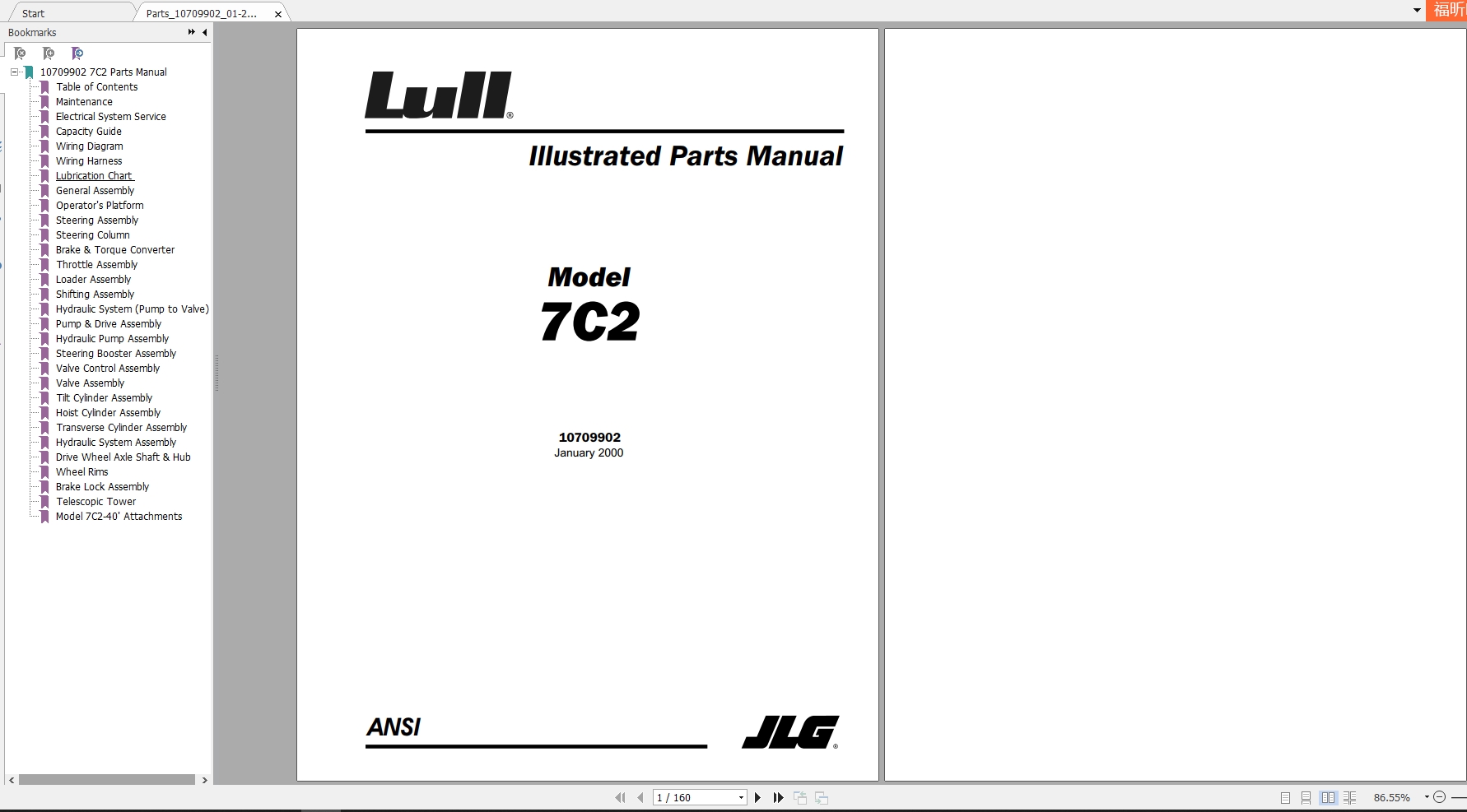 JLG Scissor Lift ES1932, ES1932i Operation, Service & Parts Manuals