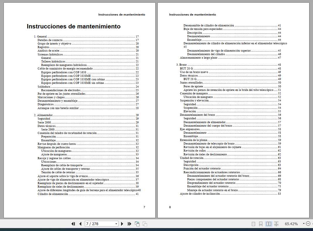 Atlas Copco Boomer 281 282 With Conveyor DC15 Maintenance Manual_ES