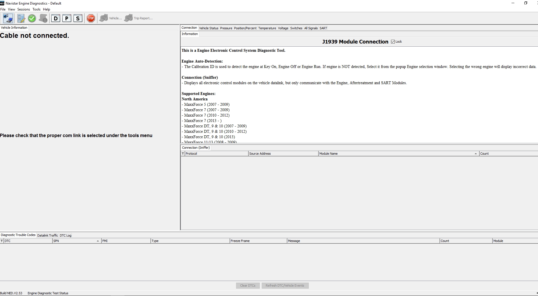 Navistar Engine NED Diagnostic Software Full Unlocked 01.2018