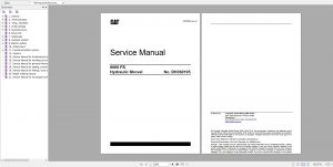 CAT Hydraulic Mining Shovel 4.19GB All Models Service Manuals PDF DVD