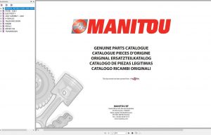 Manitou MT 1440 1840 A ST3B Genuine Parts Catalogue