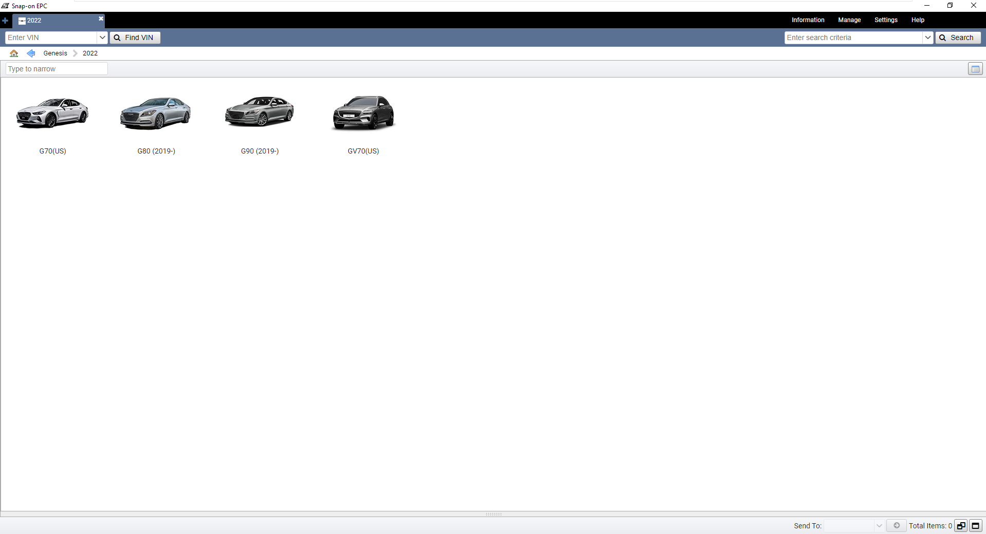 GENESIS USA CANADA Snap On EPC 5 Parts Catalog 07 2021 Automotive GENESIS USA CANADA Snap On EPC 5 Parts Catalog 07 2021 Automotive