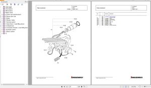 Jungheinrich Forklift EFG 113 SP GE115-435DZ Parts Catalog