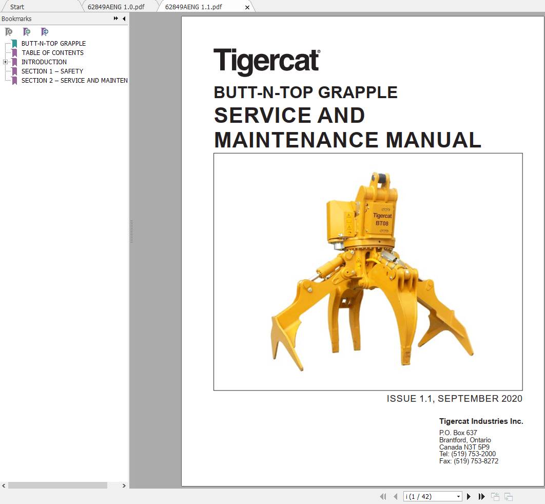 Tigercat Flexxaire Fan FX2000 Parts Manual_01523