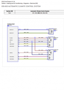 2018 Ford Fiesta L4-1.6L Electrical Schematic Diagram PDF