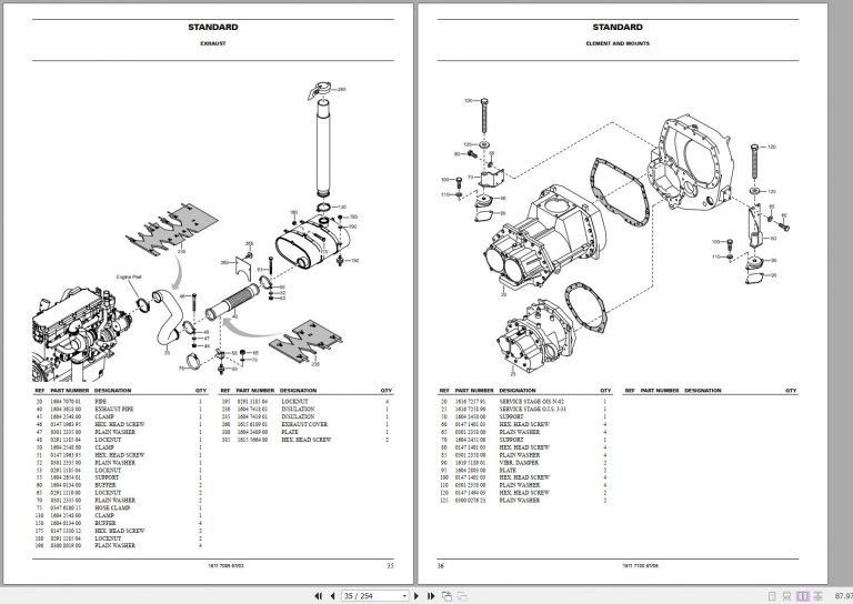 Atlas Copco XRVS 476 XRVS 1000 CD6 Portable Compressors Parts Manual