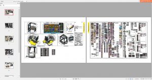 CAT Wheel Loader Hydraulic Electric Schematics All Models 1.1 GB EN PDF DVD 03.2022