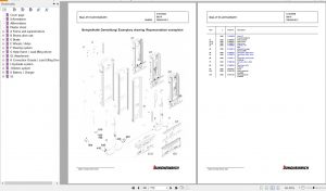 Jungheinrich Forklift EFG 320 GE120-370ZT Parts Catalog FN595589 PDF