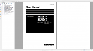 Komatsu D65EX-18 D65PX-18 D65WX-18 Bulldozer Shop Manual SEN06505-12 2019 PDF