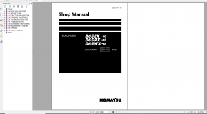 Komatsu D65EX-18 D65PX-18 D65WX-18 Bulldozer Shop Manual SEN06715-03 2019 PDF