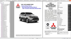 Mitsubishi Service Workshop Manual & Wiring Diagram New Collection 2021 DVD