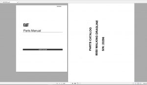 Caterpillar Dragline All Models Parts Manual 18.3GB PDF 04.2022