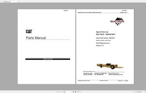 Caterpillar Roof Support Carrier Parts Manuals All Model 12.3GB PDF New 2022