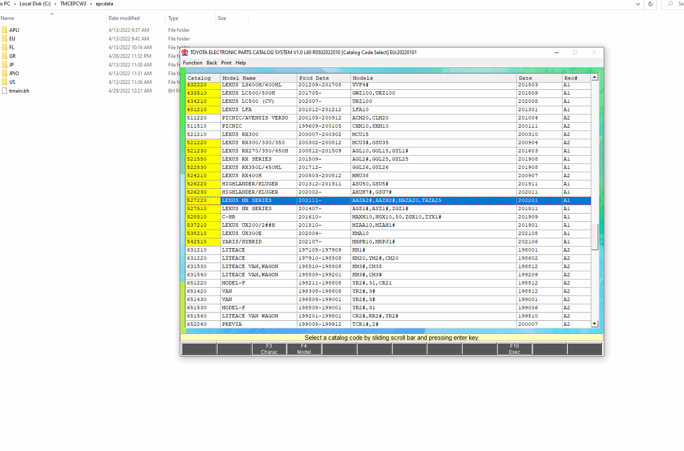 Toyota Lexus Electronic Parts Catalog EPC New 04.2022 DVD