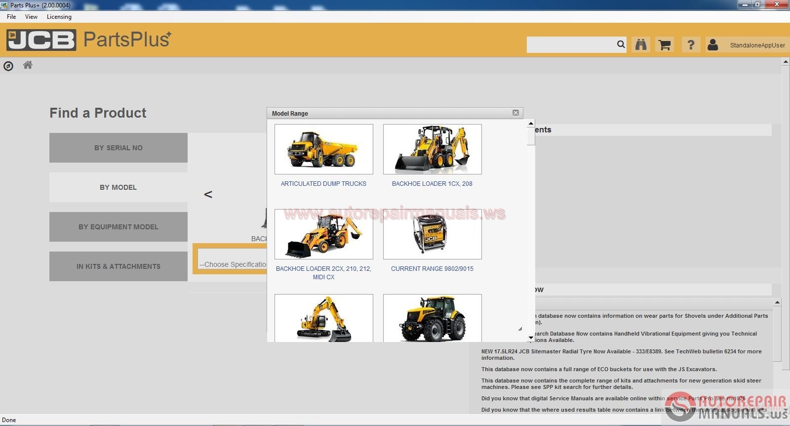 jcb service pro